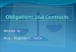 Law on Obligations and Contracts