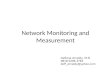 Chapter 2. Network Monitoring and Measurement