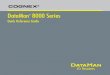 Cognex DataMan 8000 Quick Reference