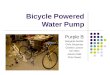 Purpleb: Diseño y construcción de una bomba de accionamiento hidráulico con pedales de bicicleta