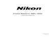 Nikon NPL-602 Series Instruction Manual
