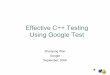 Effective C Testing Using Google Test