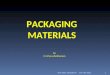 Packaging Materials ppt