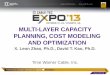 MULTI-LAYER CAPACITY   PLANNING, COST MODELING   AND OPTIMIZATION