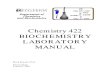 BIOchemistry LAB Manual