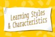 Learning Styles Characteristics