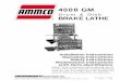 Ammco 4000gm Operation Manual