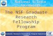 2014 NSF GRFP Presentation - Ruben Gonzalez, Dept. of Chemistry, Columbia University