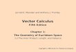 Vector Calculus Tromba Section 1.2