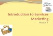 Service Marketing (VTU) Module 1
