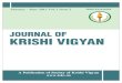 Journal of Krishi Vigyan Vol.1 Issue 2