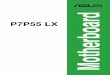 Asus p7p55 Lx User Manual
