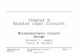 Chap9-Bipolar Logic Circuits