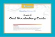 TREASURES Oral Vocabulary Cards (Grade 2)
