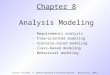 Pressman Ch 8 Analysis Modeling