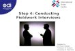 09. VCA Step 4. Conducting Fieldwork Interviews