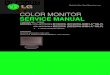 Lg Flatron Monitor Ch.lp69g m198wa,m228wa