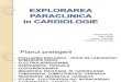 1. Explorarea Paraclinica in Cardiologie 1