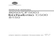 Bizhub PRO C500 C8150 - Service Manual