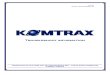 2009-10-20.PDF; KOMTRAX Troubleshoot Guide_68411