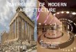Emergence of Modern Architecture Ppt