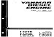 YANMAR L40AE 100AE Parts Catalog Complete