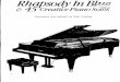 !! Book Rhapsody in Blue and 45 Creative Piano Solos_dan Coates