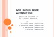 GSM BASED HOME AUTOMATION.ppt