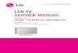 LG Flat TV 42LB1DR Manual de Servicio