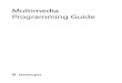 Multimedia Programming Guide