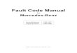 Mercedes Fault Code Manual