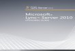 Lync Server 2010 Licensing Reference Guide
