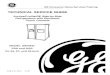 Arctica Profile GE Side-By-Side Refrigerator Service Manual