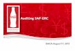 SAP GRC Audit for Call
