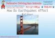How do earthquakes affect bridges