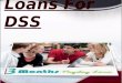 Using Loans for DSS to Tackle Your Financial Woes