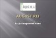August REI - Residential Loan Servicing