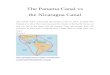 The Panama Canal VS the Nicaragua Canal