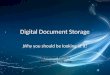 Digital Document Storage