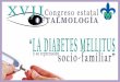 diabetes mellitus e insulinoterapia en oftalmopatía