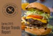 Schweid & Sons Burger Spring 2015 Burger Trends Report