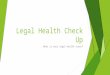 Legal Health Check Up