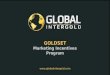 Global Intergold, marketing plan english