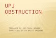 Puj obstruction