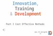 Innovation training and development 3