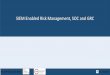 SIEM enabled risk management , SOC and GRC v1.0