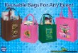 Eco Friendly Reusable Bags For Sale