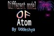 Different modles of atom