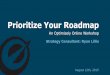 Optimizely Workshop 1: Prioritize your roadmap