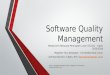 Lecture 05 Software Quality Management